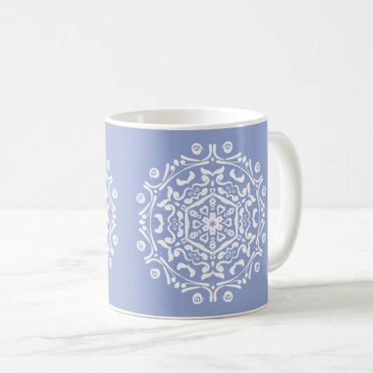 Mug Blueberry Mandala (Devant droit)