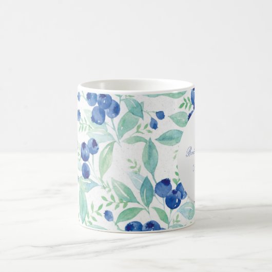 Mug Blueberry Midsummer Rustic Mariage (Centre)