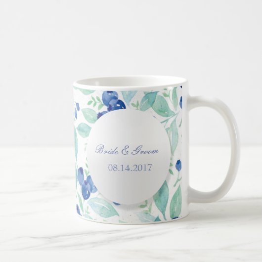 Mug Blueberry Midsummer Rustic Mariage (Droite)