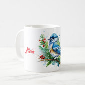 Mug Bluebird at Christmas (Devant gauche)