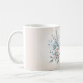 Mug Bluebird Blossom Watercolor Serenity (Gauche)