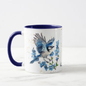 Mug Bluebird dans la nature du printemps (Gauche)
