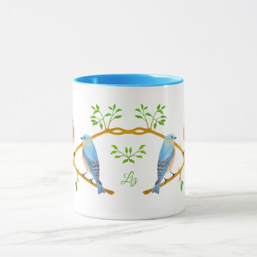Mug Bluebirds Combo Bleu Clair (Centre)