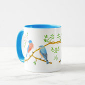 Mug Bluebirds Combo Bleu Clair (Devant gauche)