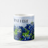 Mug Bluebonnets Blue Flowers Texas texan Floral (Centre)