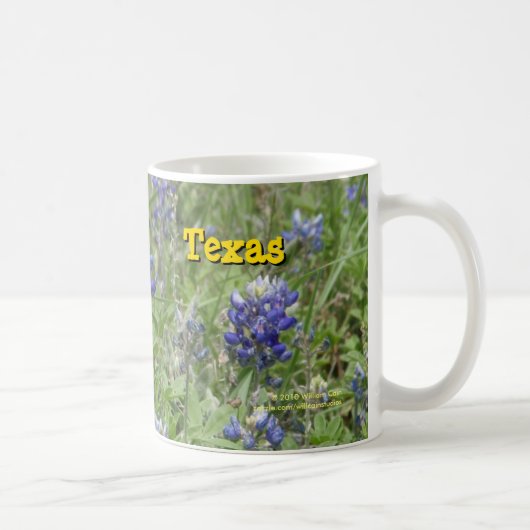 Mug Bluebonnets de Texas (Droite)