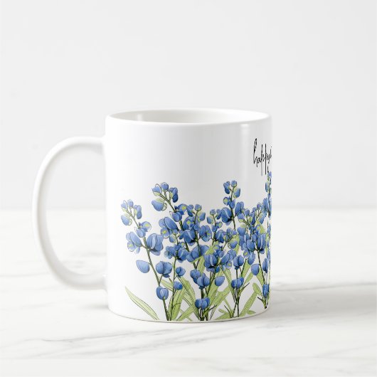 Mug Bluebonnets du printemps sud (Gauche)