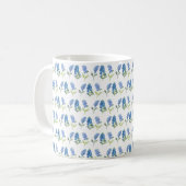 Mug Bluebonnets Fleurs Bleues Texas Texan Floral (Devant gauche)