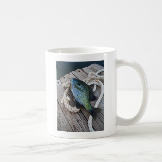 Mug bluegill sur quai (Droite)