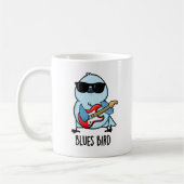 Mug Blues Bird Funny Bluebird Pun (Gauche)