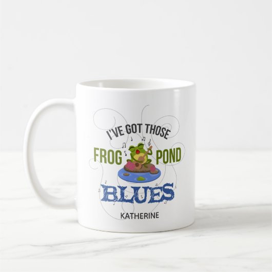 Mug Blues Frog Pond (Gauche)