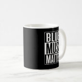 Mug Blues Music Matters (Devant droit)