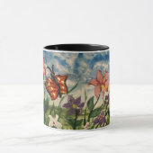 Mug Blues printanières et oeuvres d'art pour enfants o (Centre)