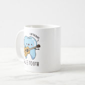 Mug Blues Tooth Funky Dental Music Pun (Devant gauche)