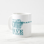 Mug Bluestone Turquoise Western Horse Ranch Farm Maria (Devant gauche)