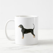 Mug Bluetick Coonhound Basic Breed Conception personna (Gauche)