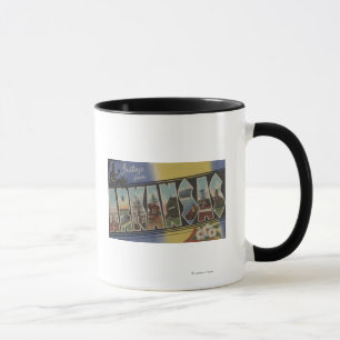 Mug Bluff de pin, Arkansas - grandes scènes de lettre