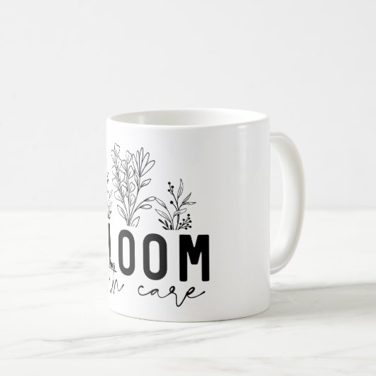 Mug Blume avec soin (Devant droit)