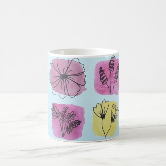 Mug Blumen Palette  (Centre)