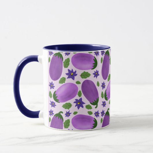 Mug Blush & Bloom Eggplant Collection – Soft Lilac (Gauche)