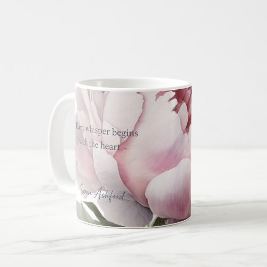 Mug Blush bloom Mug_ Peony (Devant gauche)