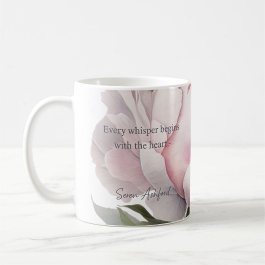 Mug Blush bloom Mug_ Peony (Gauche)