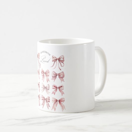Mug Blush Bows (Devant droit)