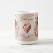 Mug Blush Heirloom Heart Family Photo Keepsake Panel (Centre)