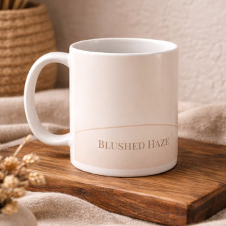 Mug Blush Ivory Arc Glow Classic Mug, 11 oz