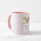 Mug Blush Pink Dog Mom Bag (Devant gauche)