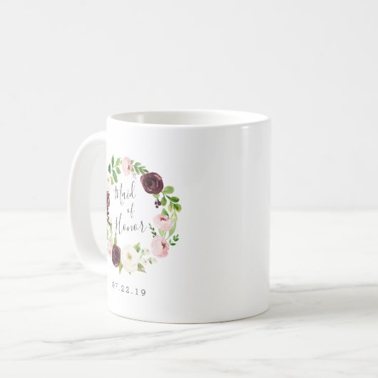 Mug Blush Romance Maid of Honor (Devant gauche)