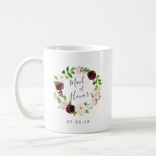 Mug Blush Romance Maid of Honor (Gauche)