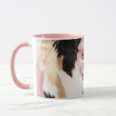 Mug Blush Rose Blanc Or Noir Vachette Animal (Gauche)