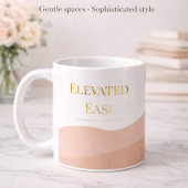 Mug Blush Taupe Gold Classic Mug, 11 oz