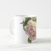 Mug Blushing Ivory Peach Rose (Devant gauche)