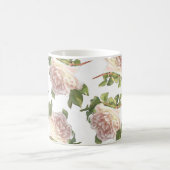 Mug Blushing Ivory Peach Rose (Centre)
