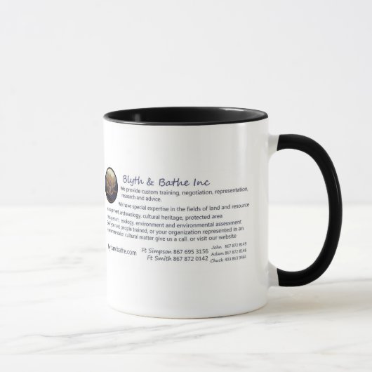 Mug Blyth et se baignent (Droite)