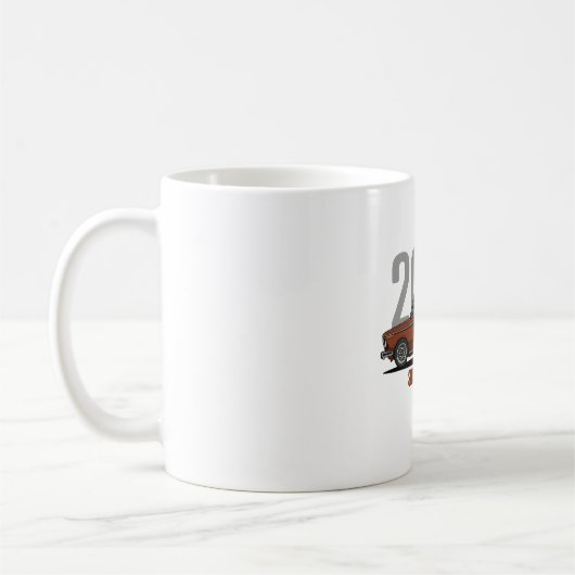 Mug BMW 2002 Sienne Brun Classique (Gauche)