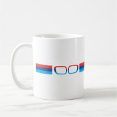Mug BMW M bandes horizontales et reins (Gauche)