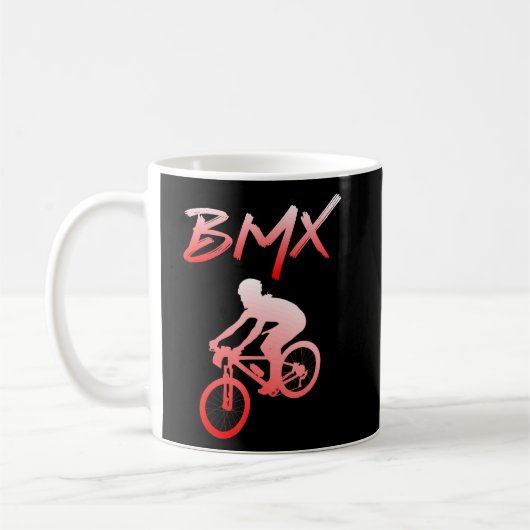 Mug Bmx Stunts Vélo Vélo Motocross 17 (Gauche)