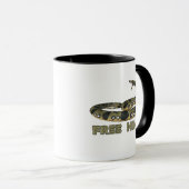 Mug Boa Constrictor Câlins Gratuits (Devant droit)