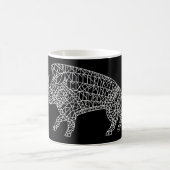 Mug Boar sauvage avec Runes (Centre)