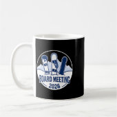 Mug Board Meeting 2026 Funny Snowboarding Winter Srts  (Gauche)