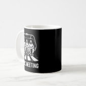 Mug Board Meeting Snowboarders Skiing Enthusiasts Wint (Devant gauche)