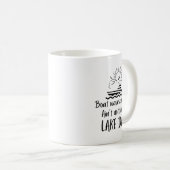 Mug Boat Waves Sun Rays Ain't Nothing Like Lake Days F (Devant droit)