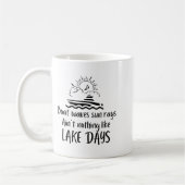 Mug Boat Waves Sun Rays Ain't Nothing Like Lake Days F (Gauche)