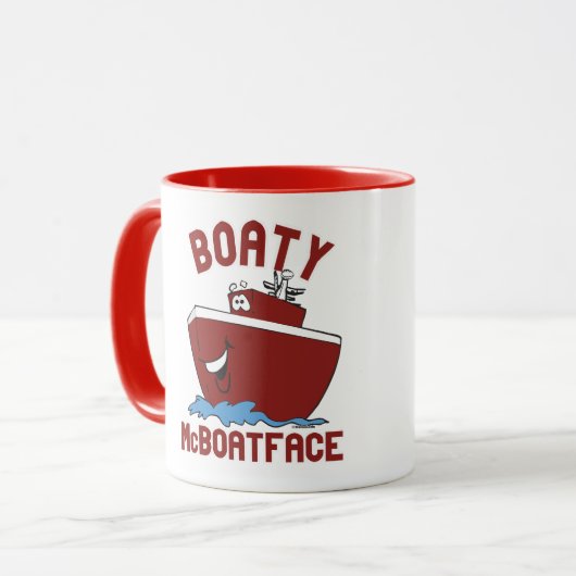 Mug Boaty McBoatface (Devant gauche)