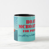 Mug Boaty McBoatface à la présidence (Centre)