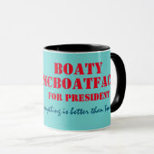 Mug Boaty McBoatface à la présidence (Devant droit)