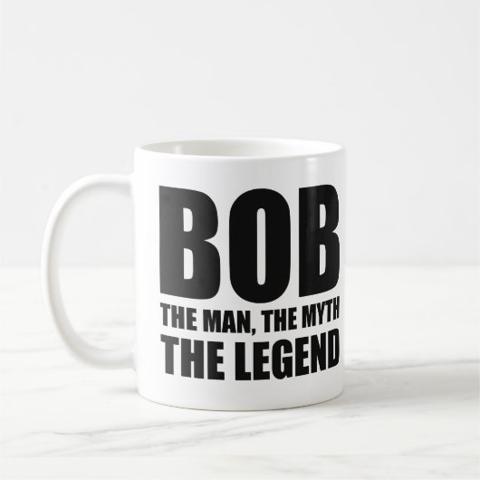 Mug Bob l'homme le mythe la légende (Gauche)